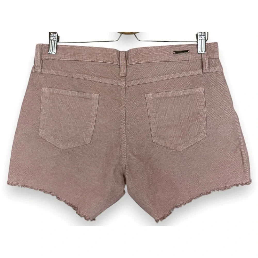 Carve Designs Mauve Pink Frayed Hem Women’s Shorts - Picture 2 of 10